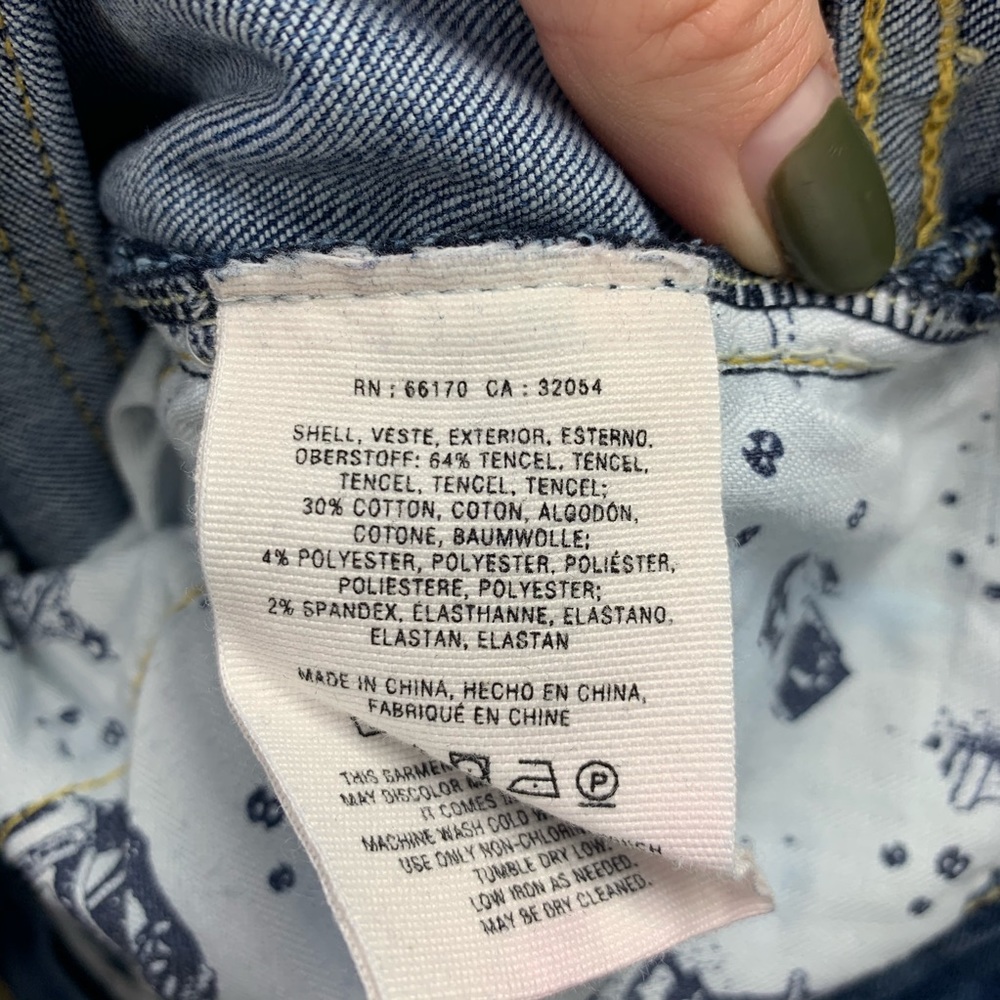 Pilcro & The Letterpress The Script Step Hem Jeans - image 7